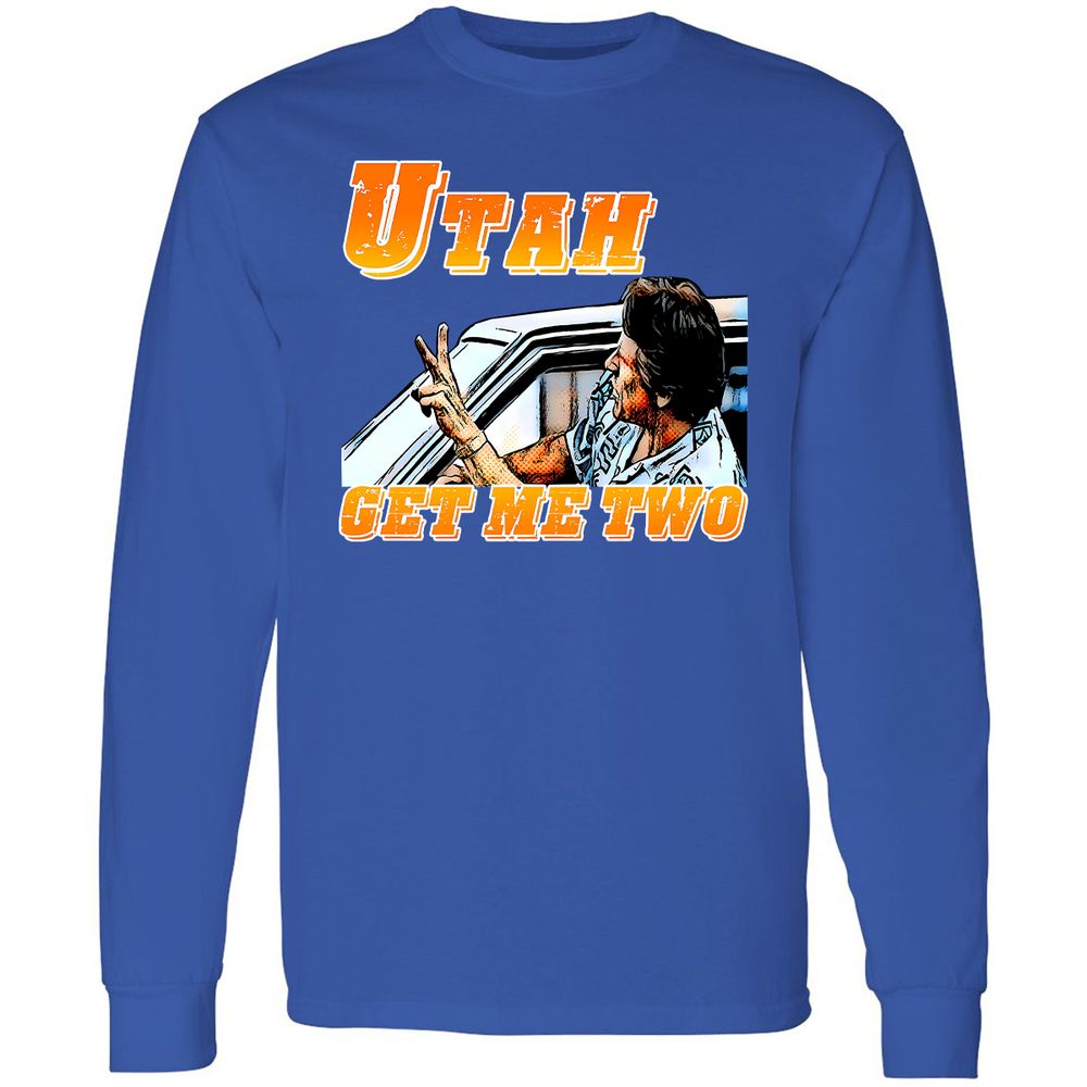 Long Sleeve T-Shirt - SDLGD1YJ - Royal - 8