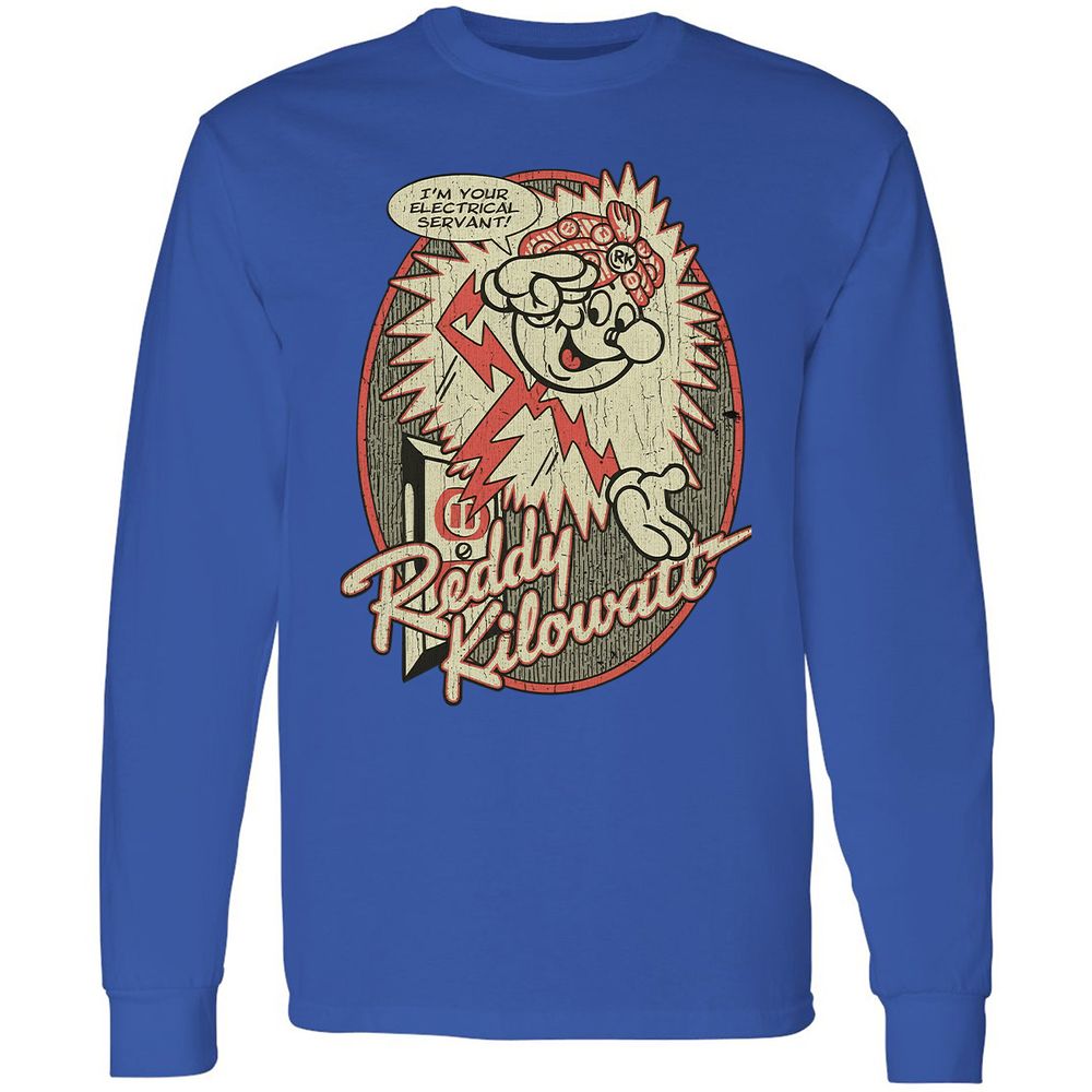 Long Sleeve T-Shirt - 3U45H9RP - Royal - 8