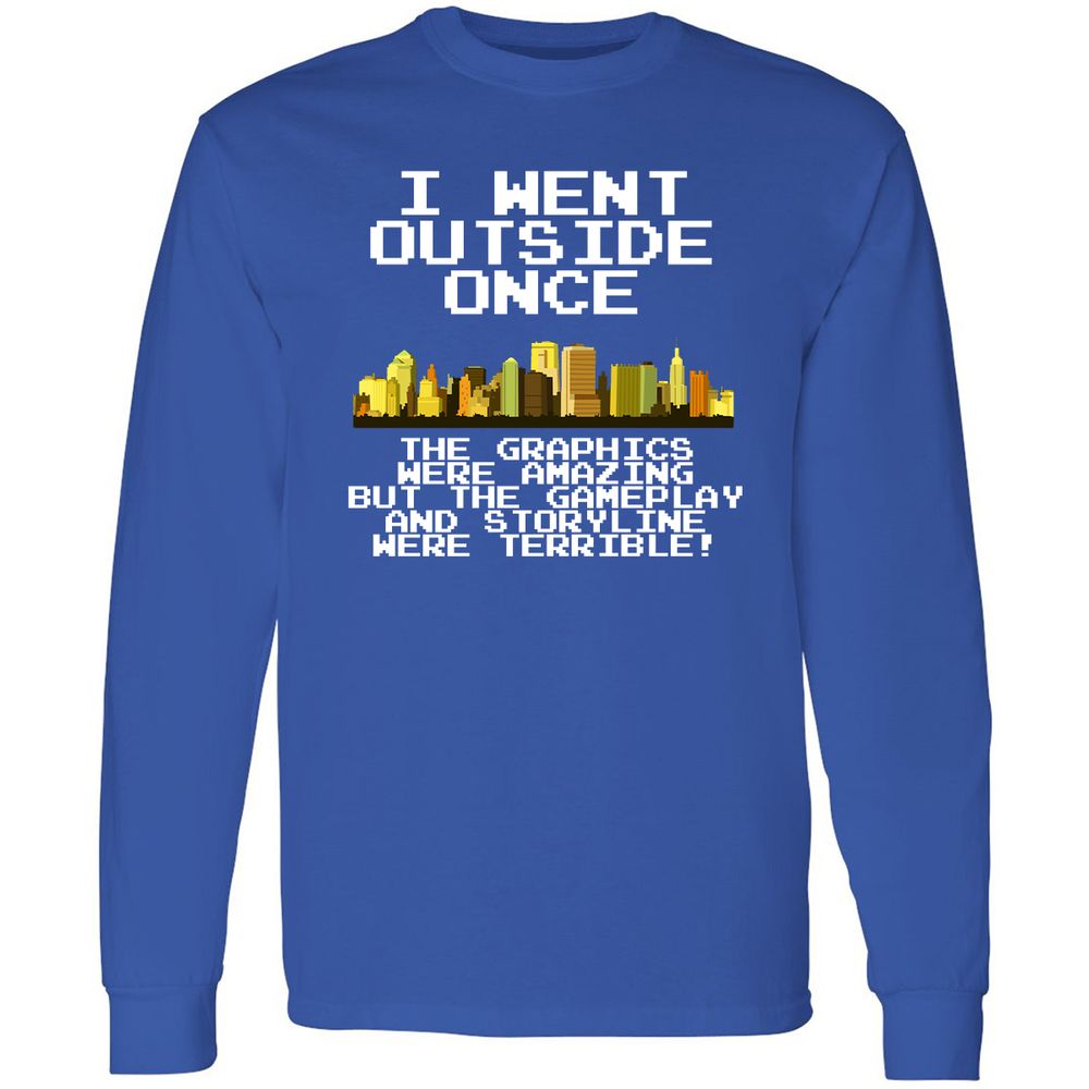 Long Sleeve T-Shirt - LH5MHHVT - Royal - 8