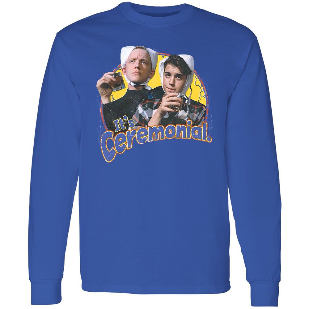 Long Sleeve T-Shirt - BBP7ZDFD - Royal - 8