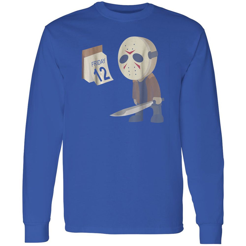Long Sleeve T-Shirt - 81MVWXVT - Royal - 8