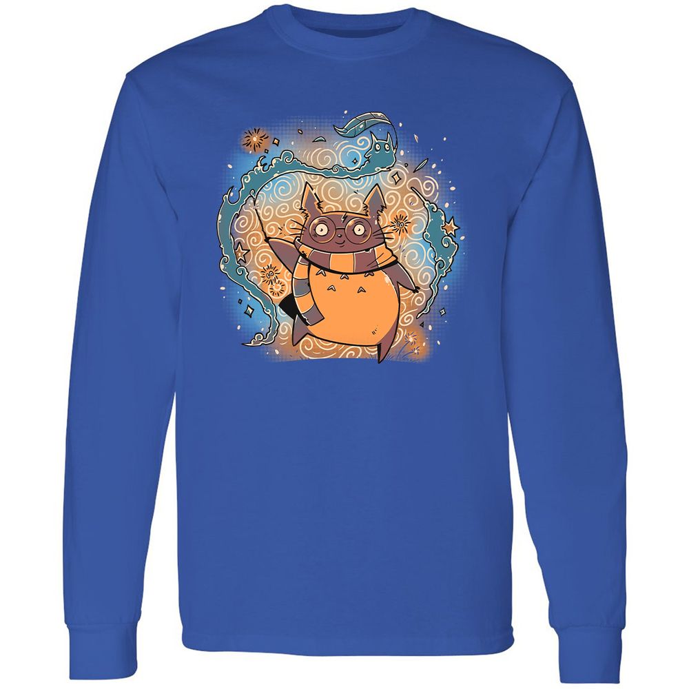 Long Sleeve T-Shirt - 6S9VPQ7M - Royal - 8