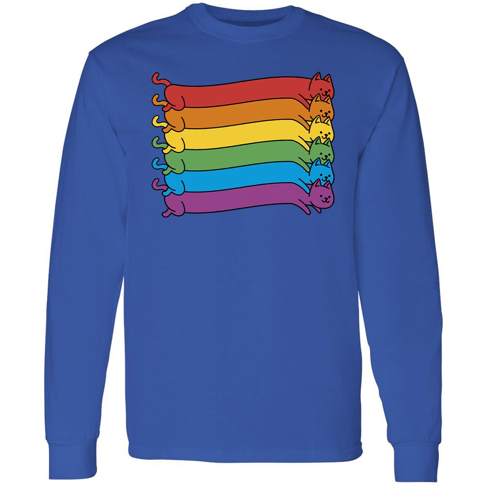 Long Sleeve T-Shirt - DCDZSMBX - Royal - 8