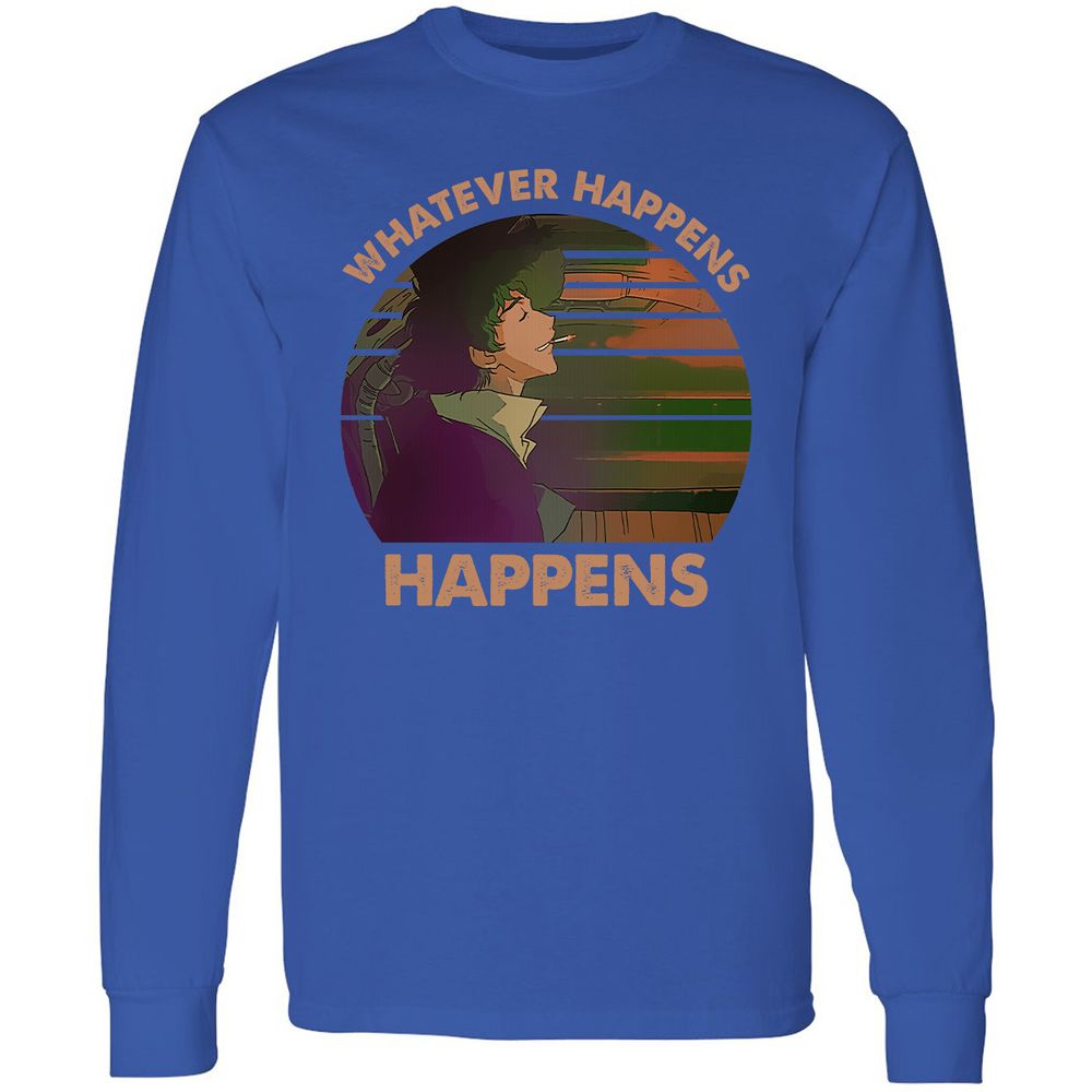 Long Sleeve T-Shirt - EXMBYG9J - Royal - 8