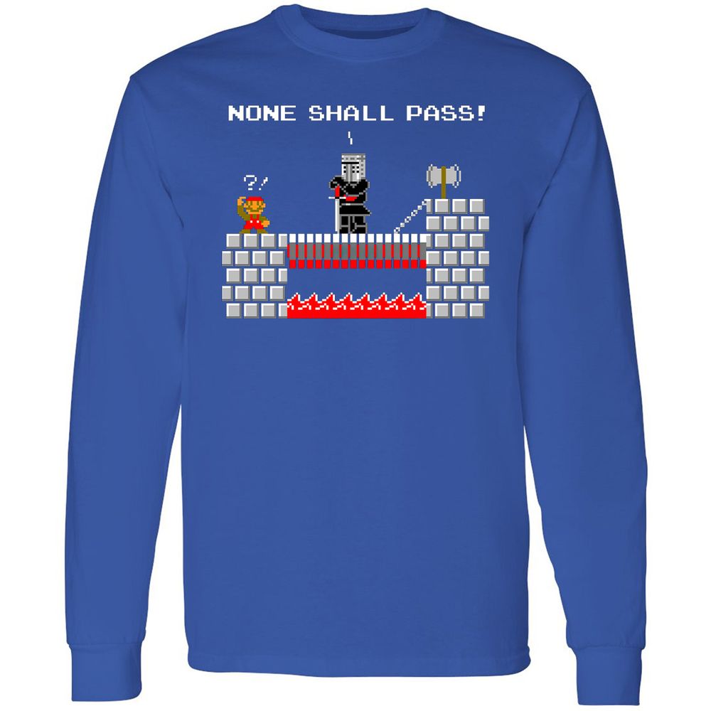 Long Sleeve T-Shirt - JZ63X5RR - Royal - 8