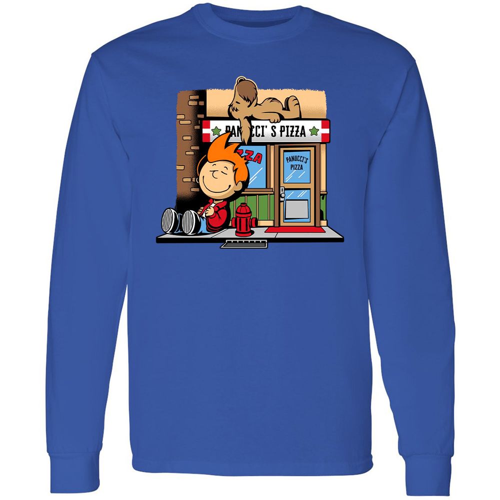 Long Sleeve T-Shirt - Y1YWW32G - Royal - 8