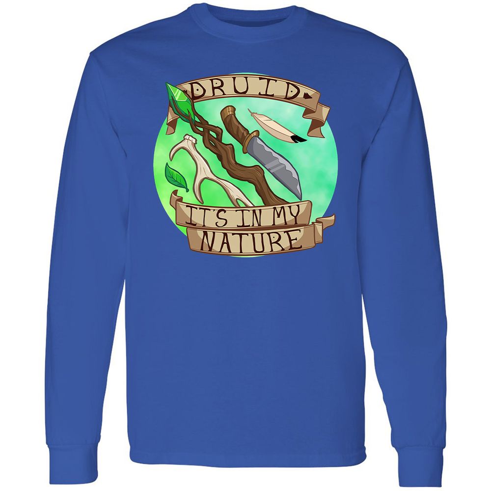 Long Sleeve T-Shirt - 8T11B194 - Royal - 8