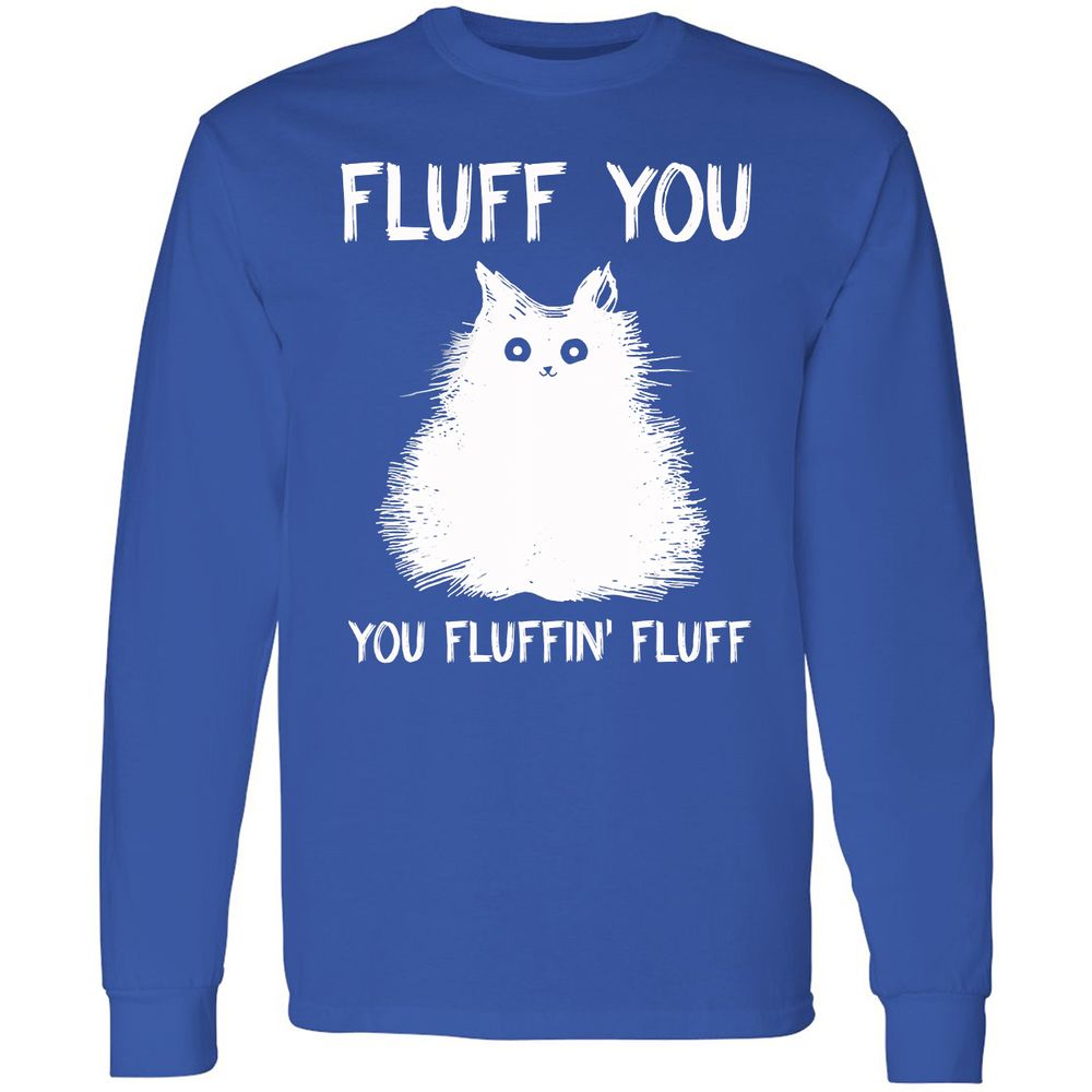 Long Sleeve T-Shirt - 5ET8JSNU - Royal - 8