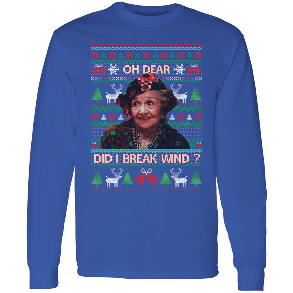 Long Sleeve T-Shirt - DUYVKGQJ - Royal - 8