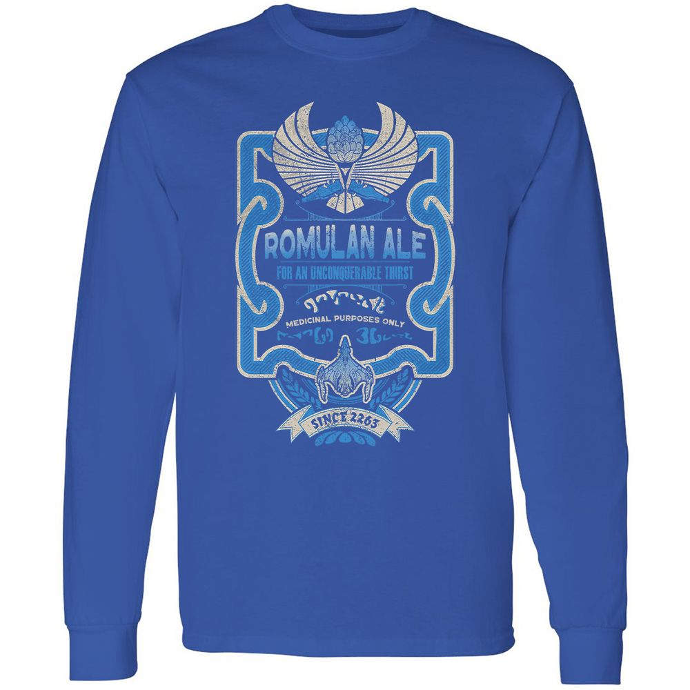 Long Sleeve T-Shirt - 5PZQLQC3 - Royal - 8