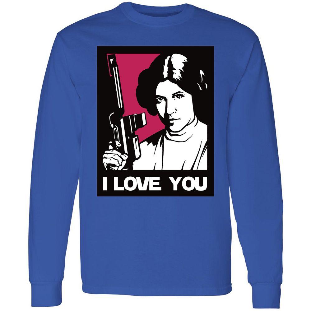 Long Sleeve T-Shirt - 1SQVLHU7 - Royal - 8