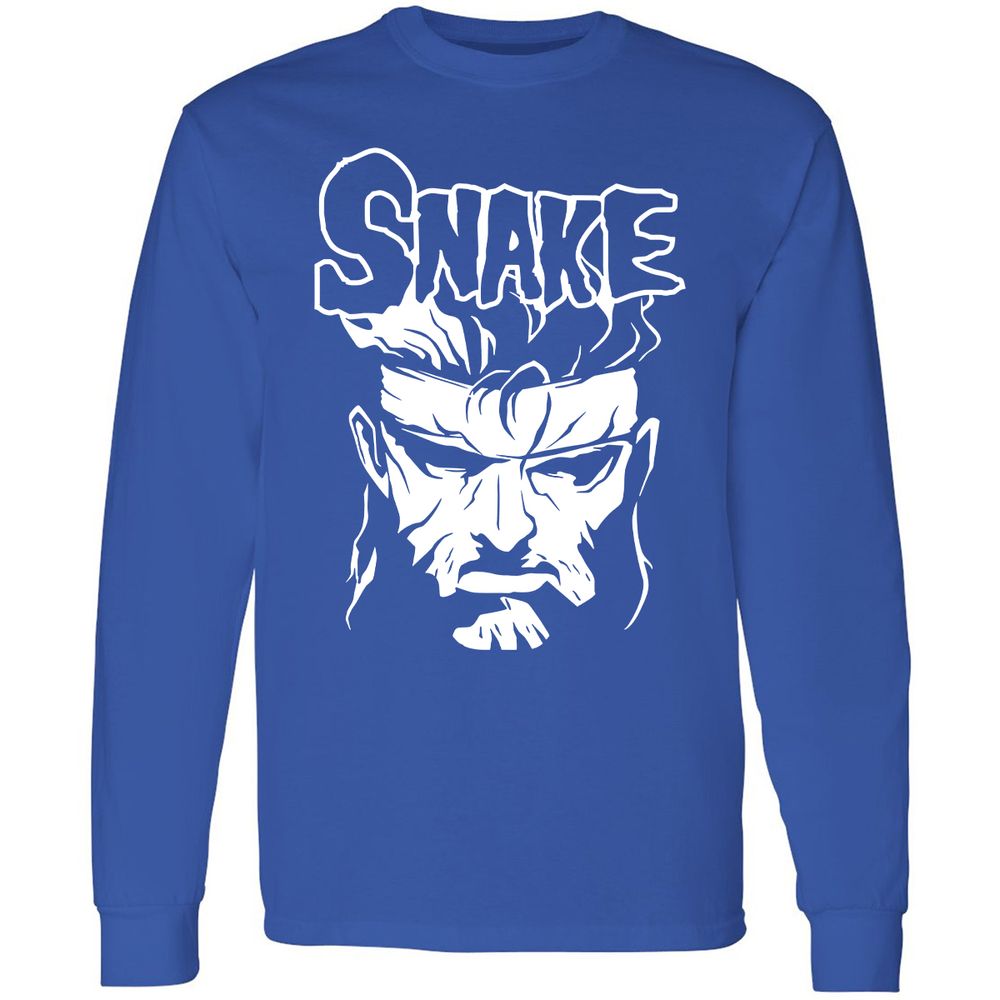 Long Sleeve T-Shirt - 7NNLY3JW - Royal - 8