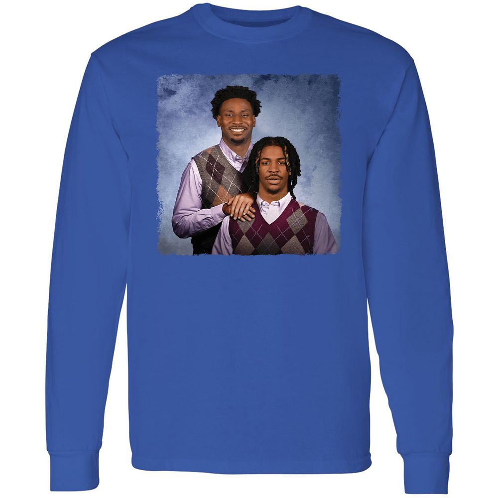 Long Sleeve T-Shirt - QP32UDHM - Royal - 8