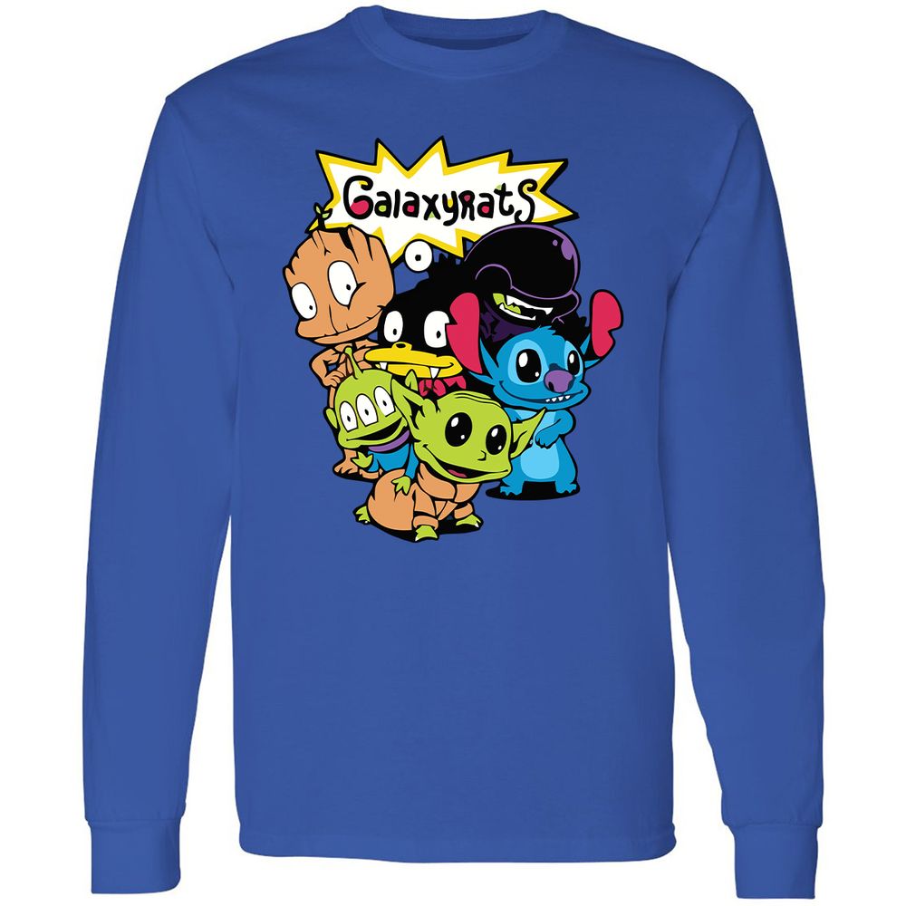 Long Sleeve T-Shirt - 8TAEXTJ3 - Royal - 8
