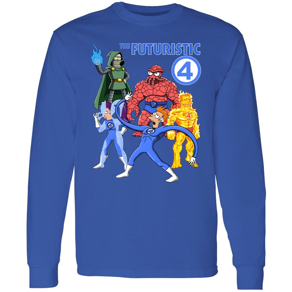 Long Sleeve T-Shirt - RXZ95WC1 - Royal - 8