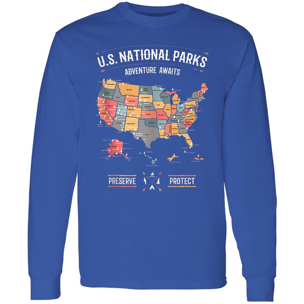 Long Sleeve T-Shirt - J13GK4VF - Royal - 8