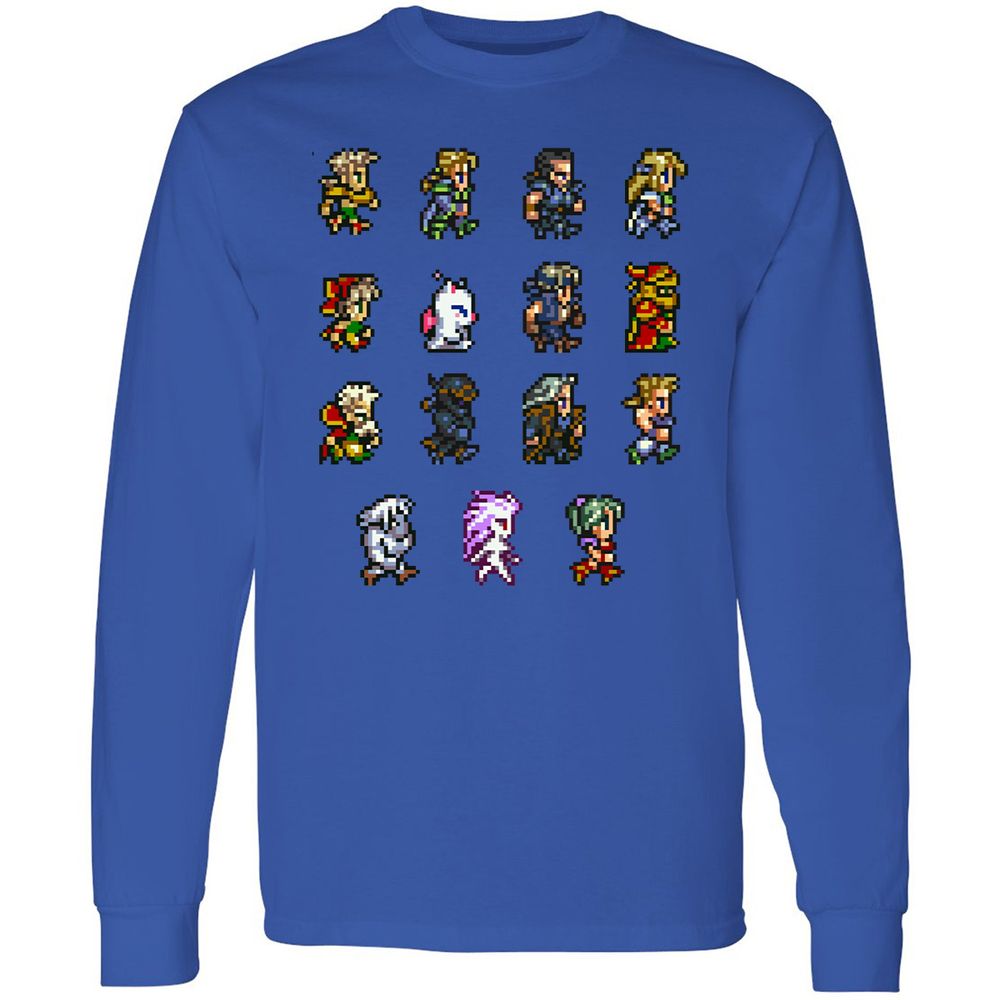 Long Sleeve T-Shirt - GE77SPY4 - Royal - 8
