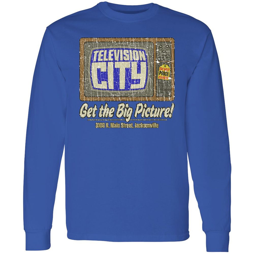 Long Sleeve T-Shirt - CU5LVM71 - Royal - 8