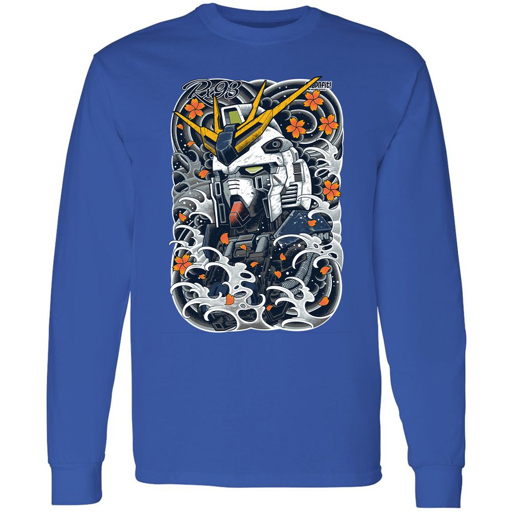 Long Sleeve T-Shirt - 8FKDFNBB - Royal - 8