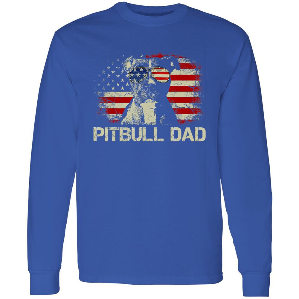 Long Sleeve T-Shirt - 67B71B8U - Royal - 8