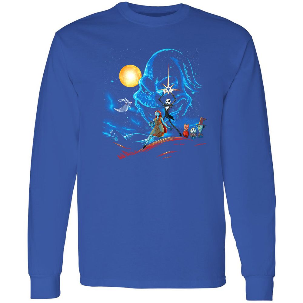 Long Sleeve T-Shirt - A88TFSYT - Royal - 8
