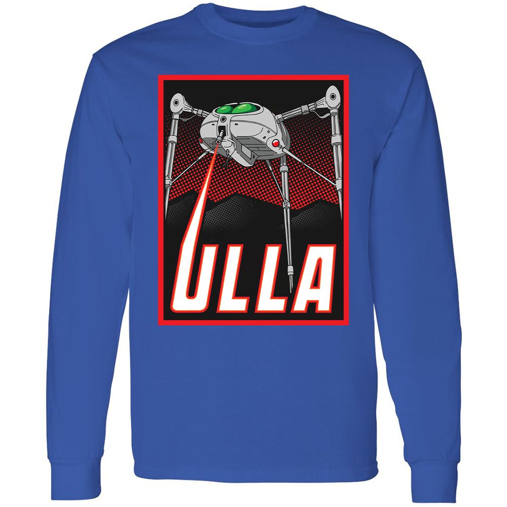 Long Sleeve T-Shirt - ZJE1U3HM - Royal - 8
