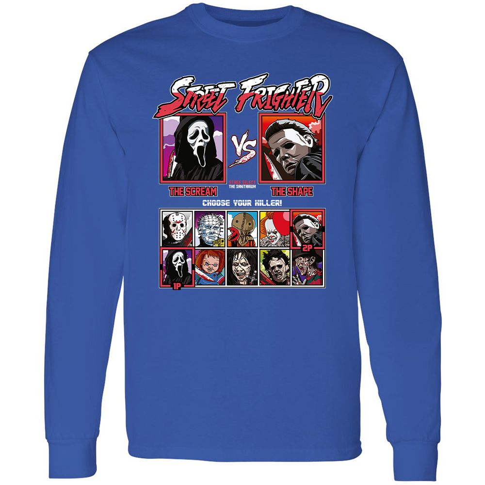 Long Sleeve T-Shirt - 7WH3SJDC - Royal - 8