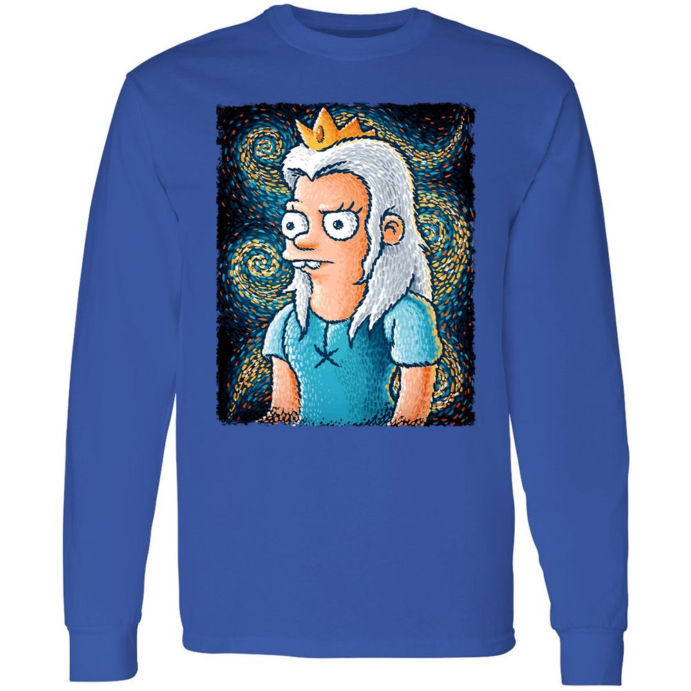 Long Sleeve T-Shirt - RHXNVB3C - Royal - 8