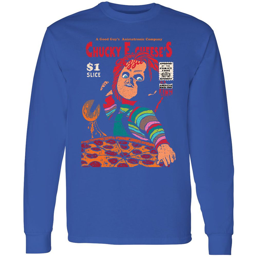 Long Sleeve T-Shirt - 1RGDYNYA - Royal - 8
