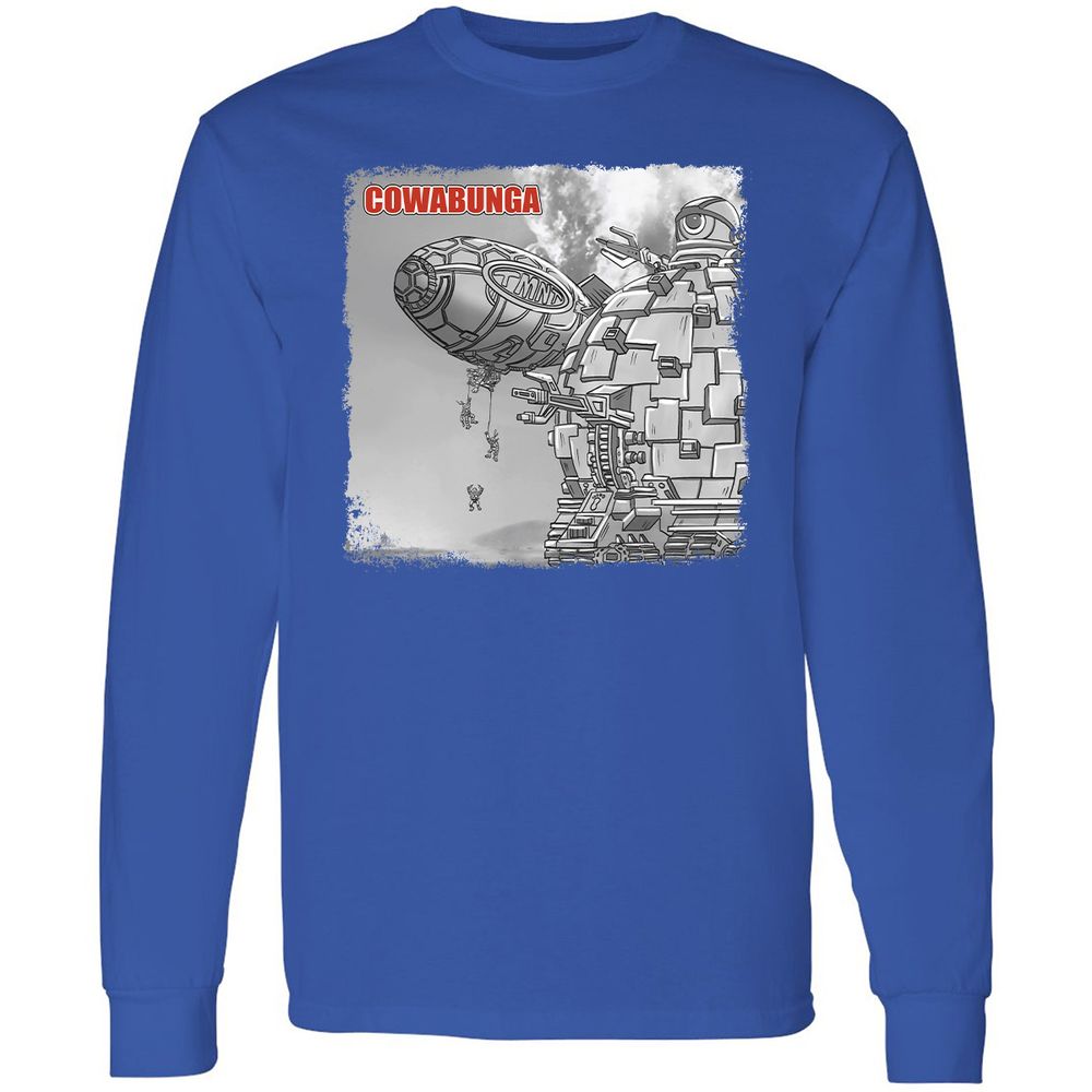 Long Sleeve T-Shirt - Q3CP6Y9S - Royal - 8