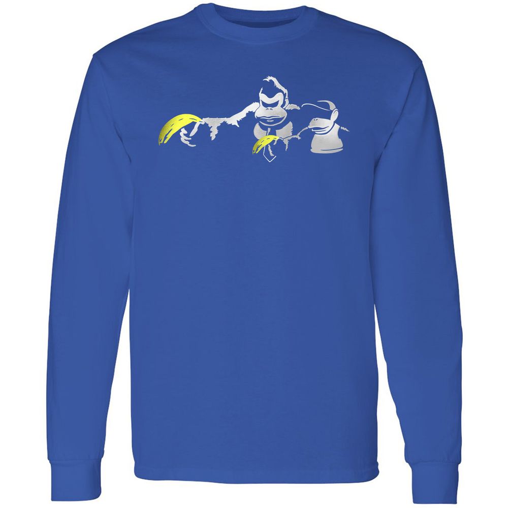 Long Sleeve T-Shirt - 7ZB3SP3F - Royal - 8