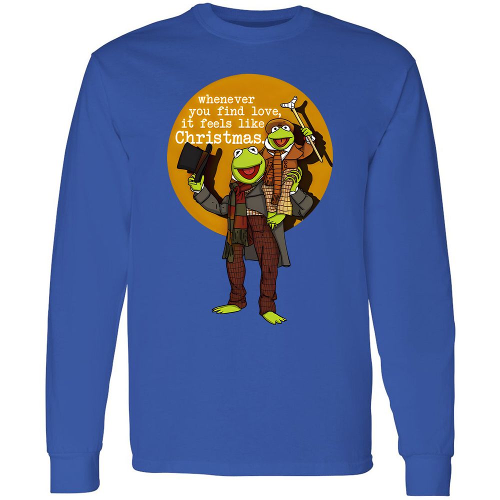 Long Sleeve T-Shirt - LUWLR5JH - Royal - 8