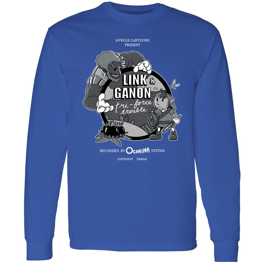 Long Sleeve T-Shirt - FDL9J2FV - Royal - 8