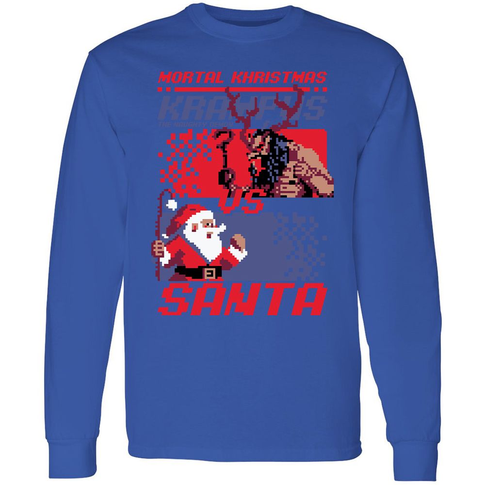 Long Sleeve T-Shirt - AG873QWP - Royal - 8