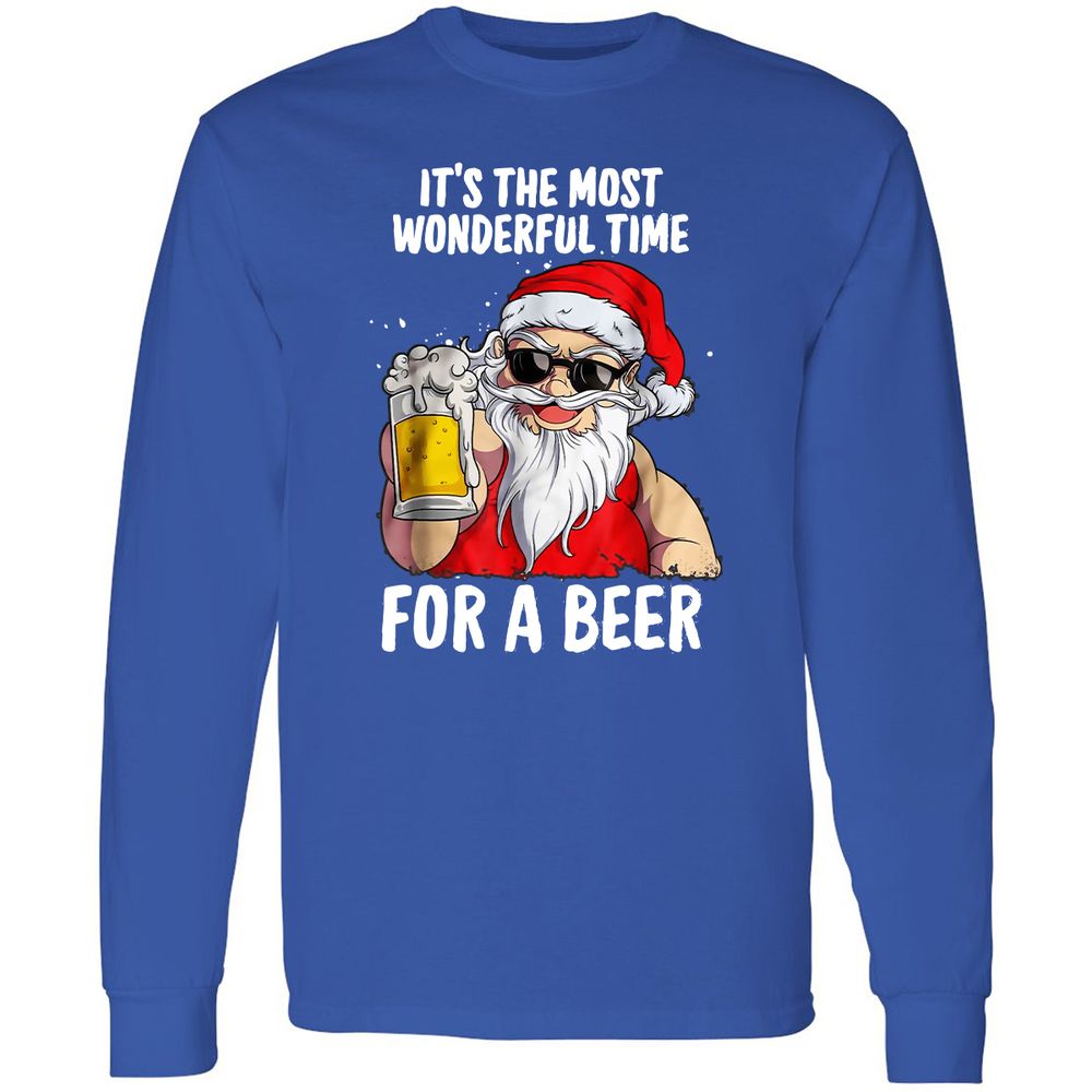 Long Sleeve T-Shirt - 7E317G4N - Royal - 8