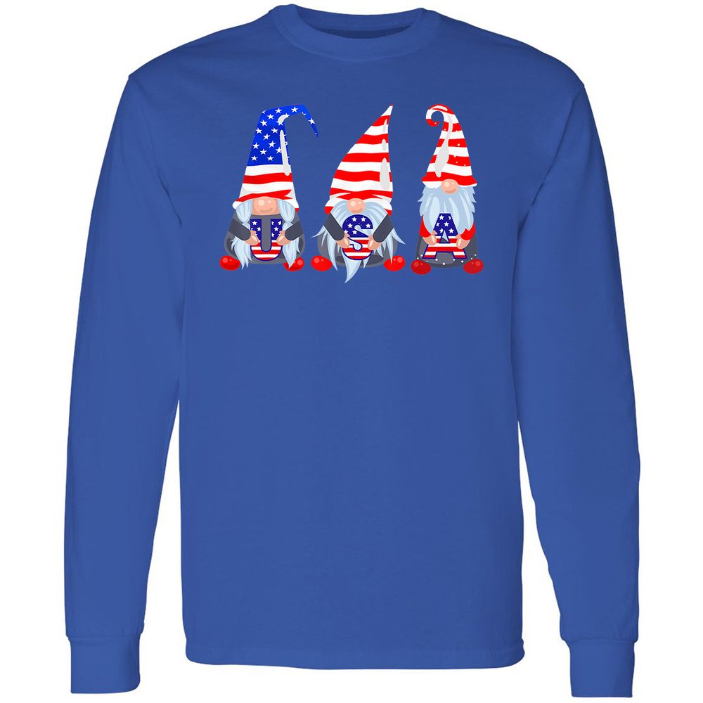 Long Sleeve T-Shirt - AETDZ14S - Royal - 8