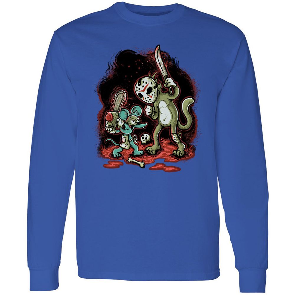 Long Sleeve T-Shirt - CNPG2ZFR - Royal - 8