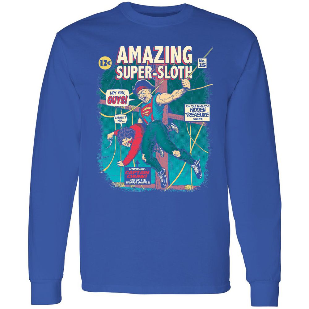 Long Sleeve T-Shirt - GNZ9HP83 - Royal - 8