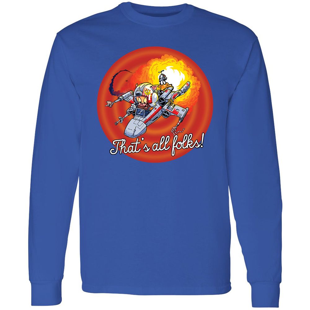 Long Sleeve T-Shirt - VQG3HSMP - Royal - 8