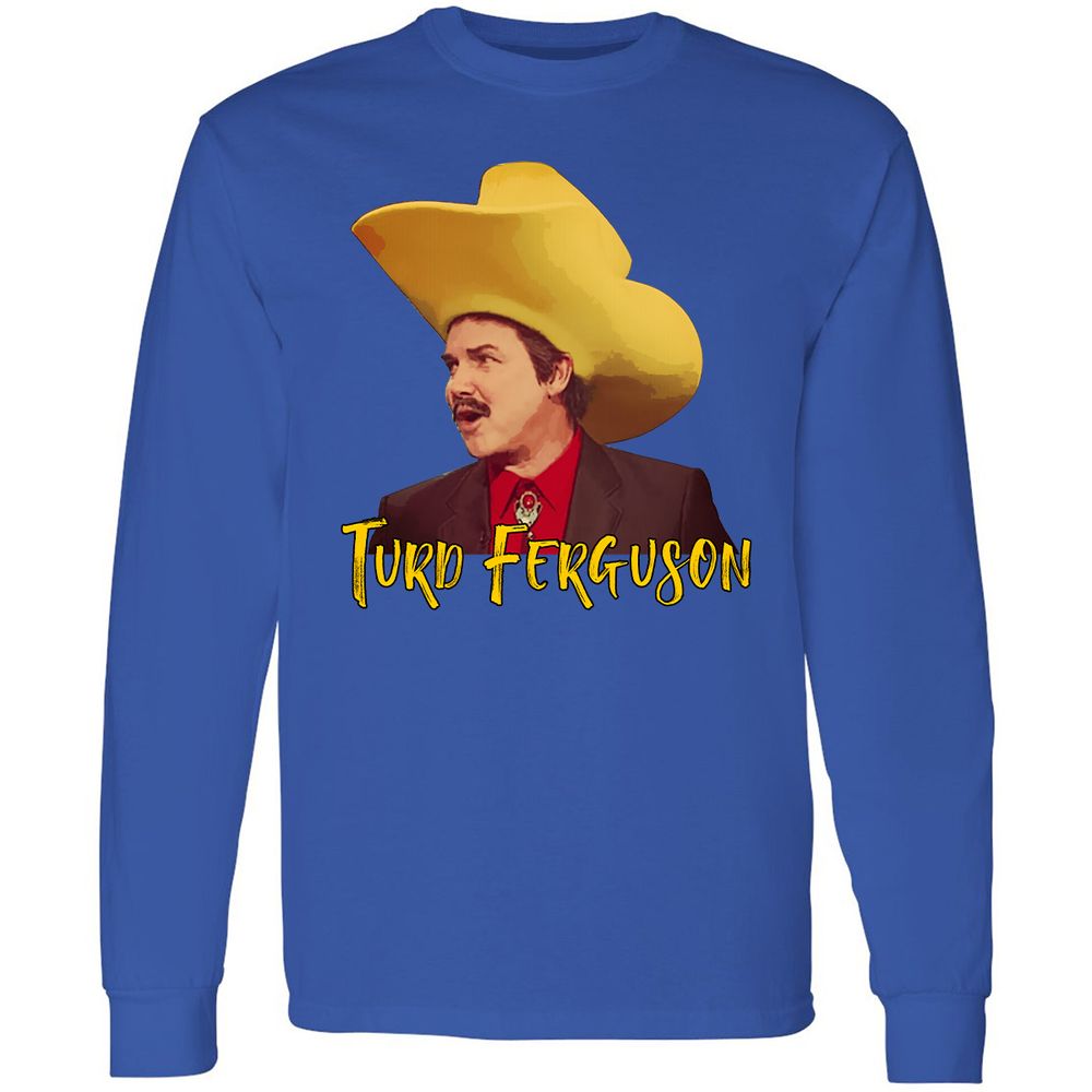 Long Sleeve T-Shirt - 9KW6X9CH - Royal - 8