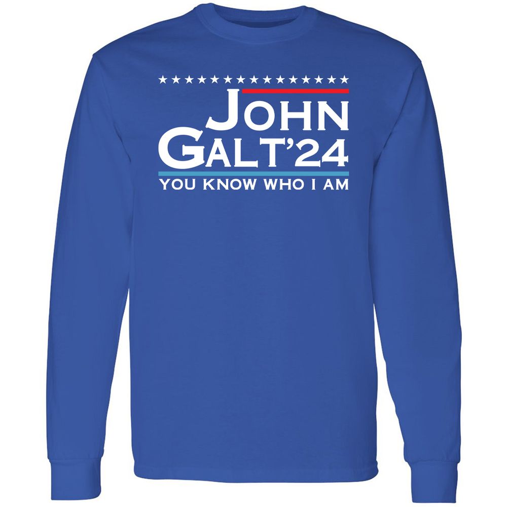Long Sleeve T-Shirt - CC7VZ52Y - Royal - 8