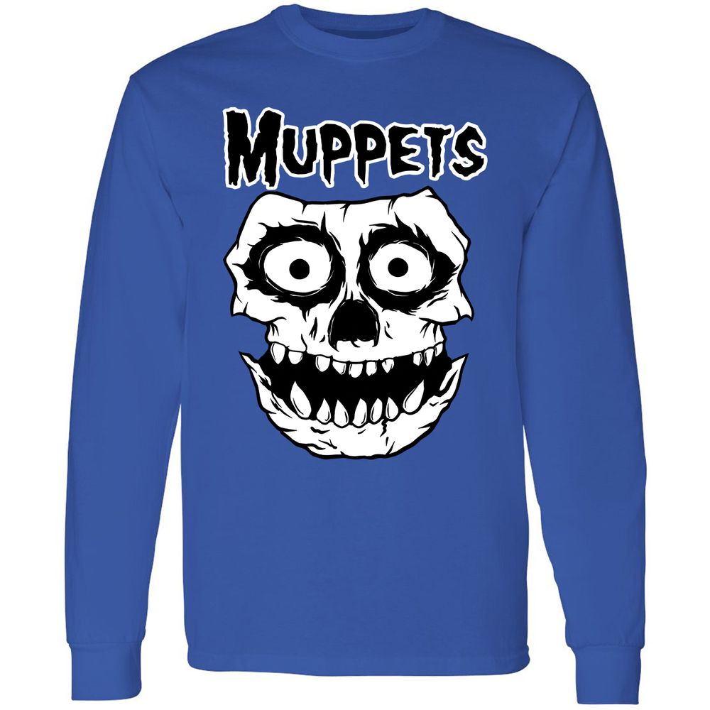 Long Sleeve T-Shirt - DEF1VV1C - Royal - 8