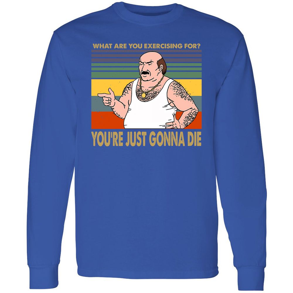 Long Sleeve T-Shirt - BCX3583Q - Royal - 8