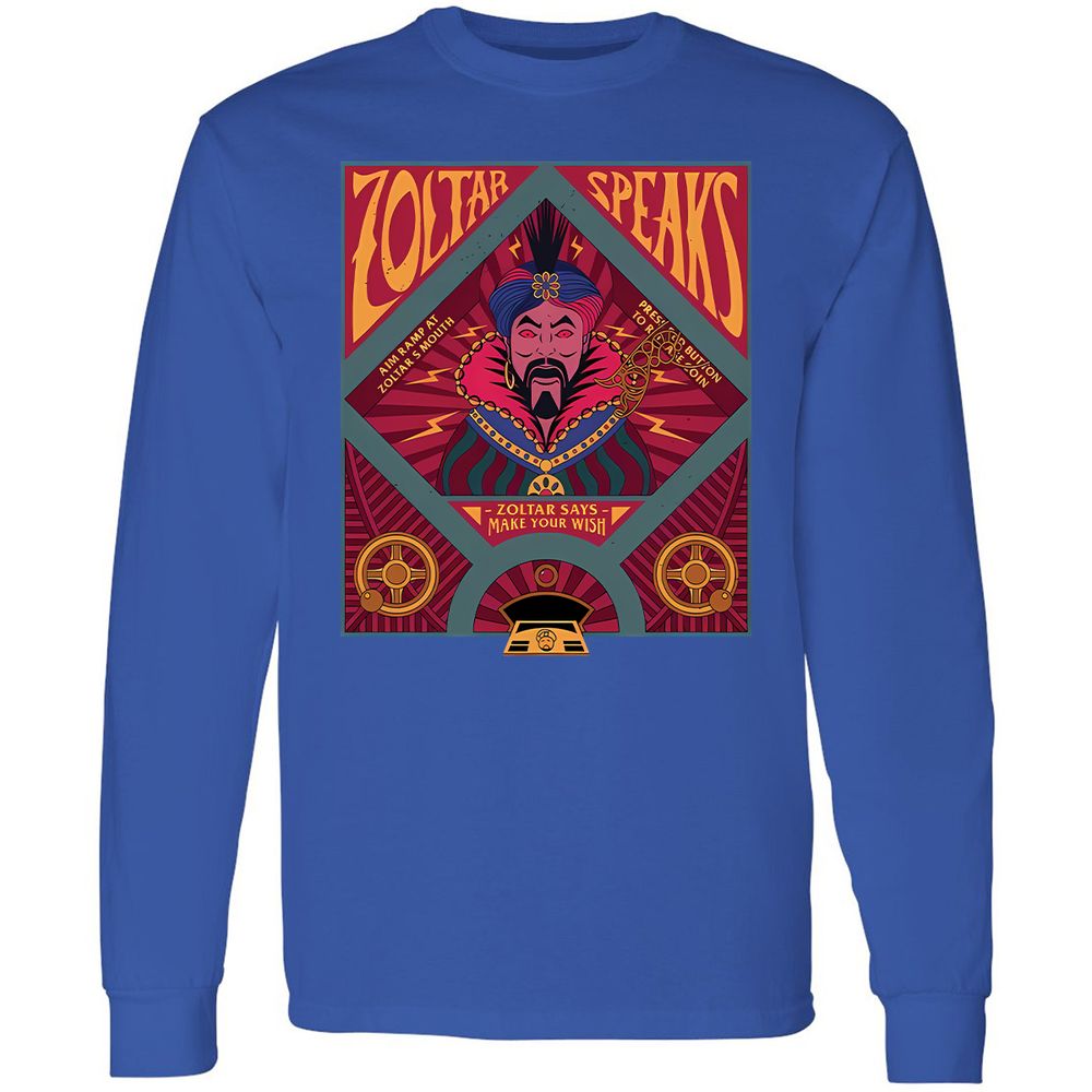 Long Sleeve T-Shirt - 4QLJPFDK - Royal - 8