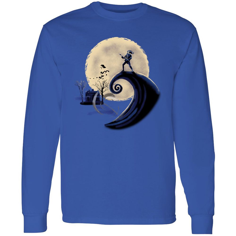 Long Sleeve T-Shirt - JRPPM5QK - Royal - 8