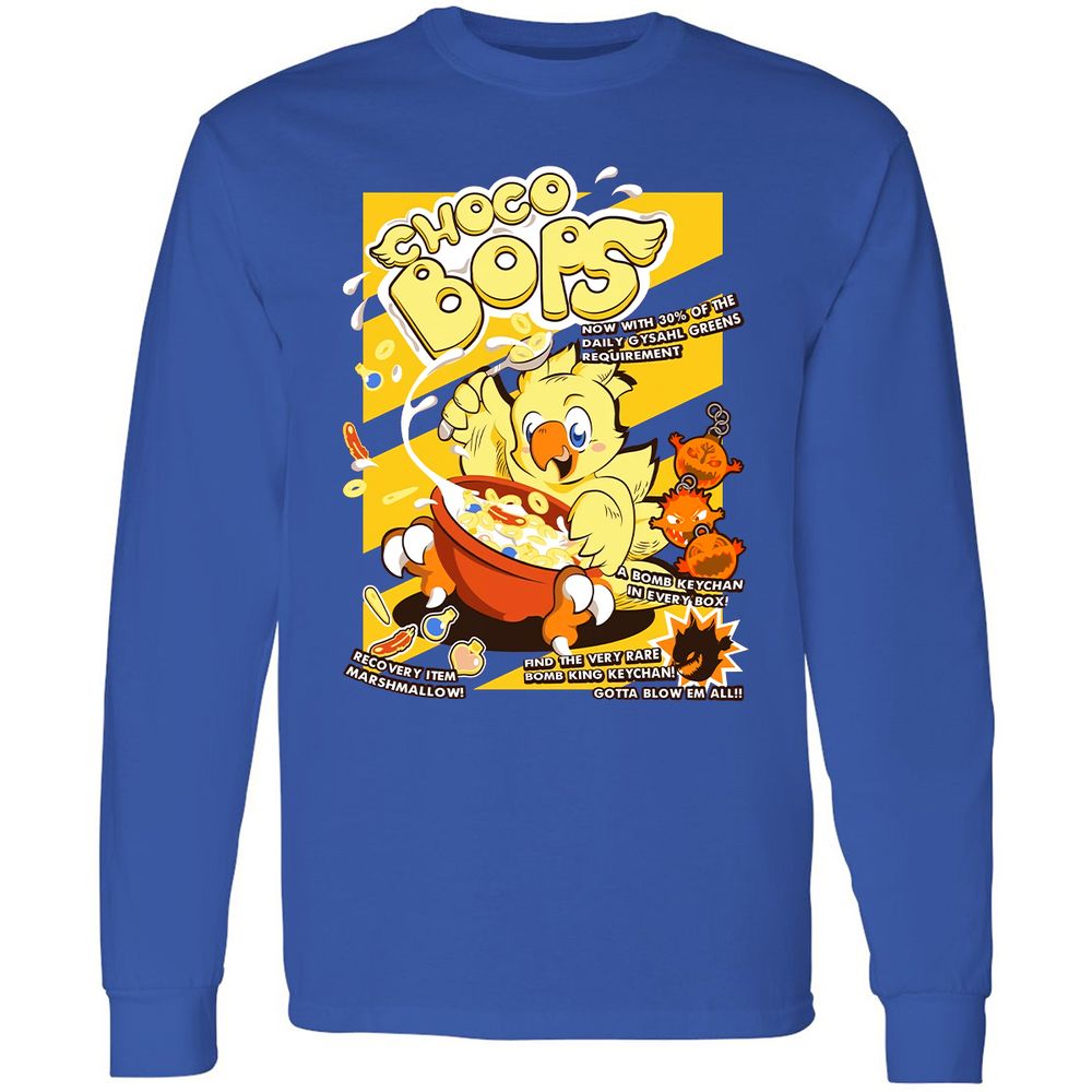 Long Sleeve T-Shirt - 72GUSB9P - Royal - 8