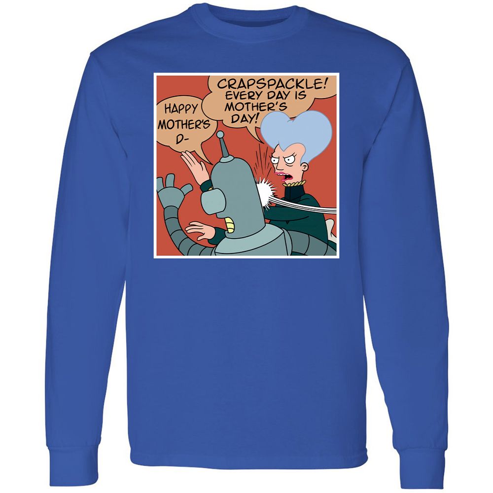 Long Sleeve T-Shirt - 3YC1DFGN - Royal - 8