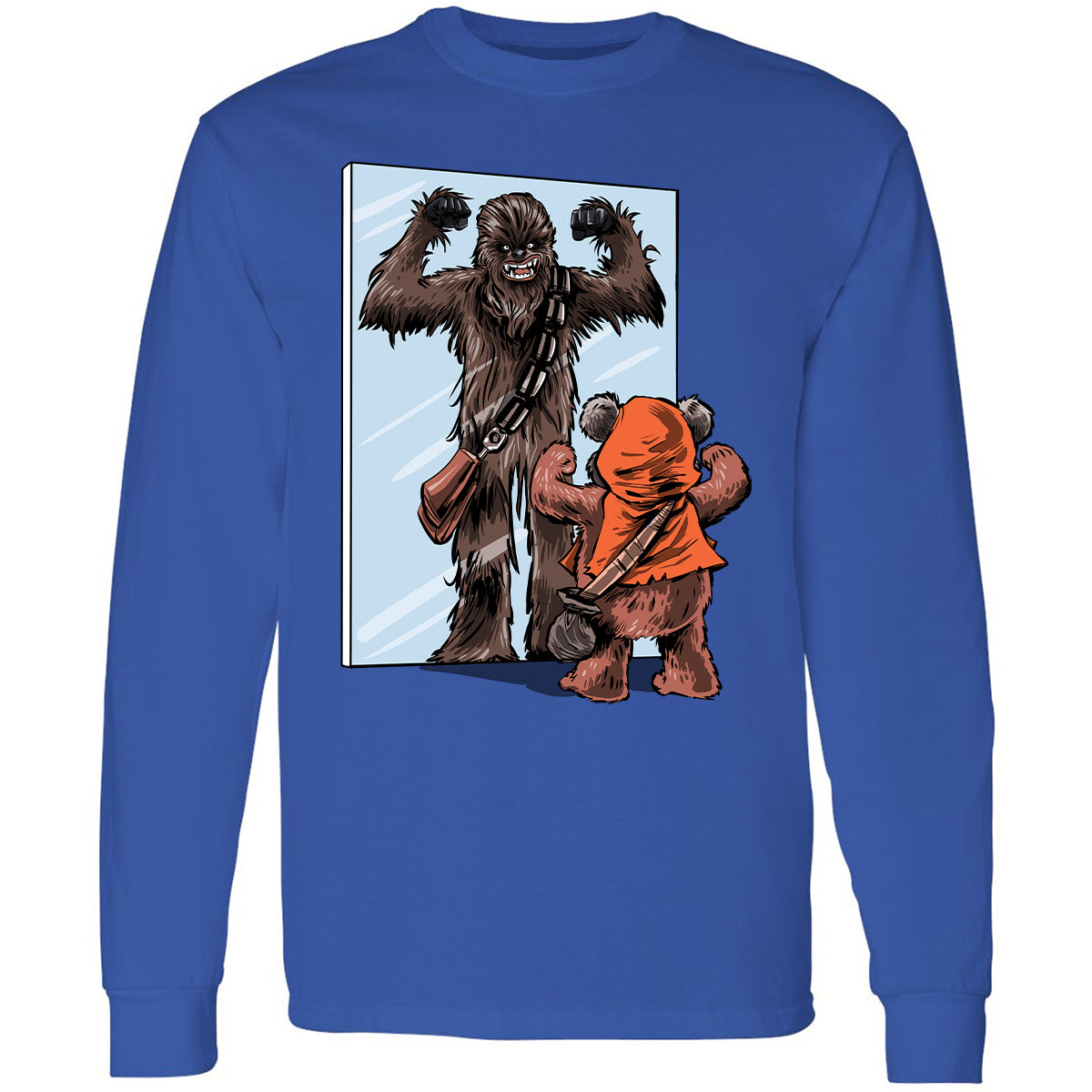 Long Sleeve T-Shirt - JKNT73CW - Royal - 8