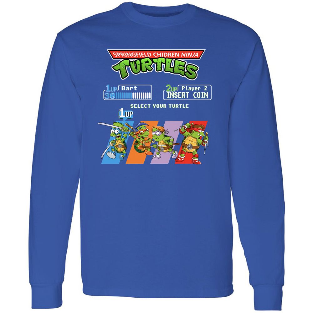 Long Sleeve T-Shirt - UCZ1AJDD - Royal - 8