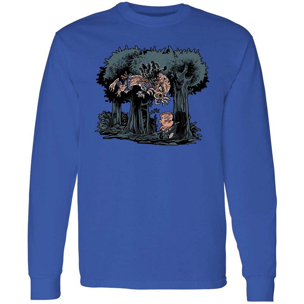 Long Sleeve T-Shirt - S1GFLMPH - Royal - 8